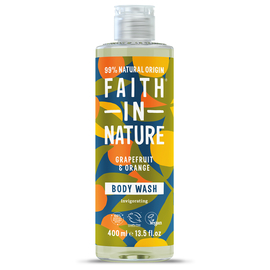 Faith in Nature Натуральный гель для душа с грейпфрутом и апельсином, 400 мл