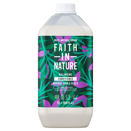 Faith in Nature Натуральный кондиционер с лавандой и геранью, 5 л