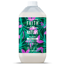 Faith in Nature Натуральный кондиционер с лавандой и геранью, 5 л