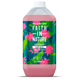 Faith in Nature Натуральное жидкое мыло для рук с фруктом дракона, 5 л