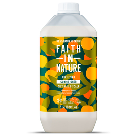 Faith in Nature Натуральный кондиционер с грейпфрутом и апельсином, 5 л