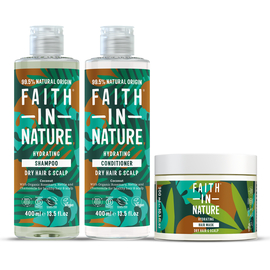 Faith in Nature Набор для ухода за сухими волосами с кокосом
