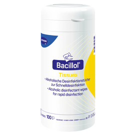 Bacillol Tissues Салфетки для быстрой дезинфекции, на спиртовой основе, 100 шт.