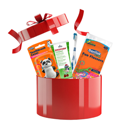 Детский подарочный набор 6-12 лет для ухода за зубами SwissCare Junior, Цвет: Синий