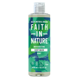 Faith in Nature Натуральный гель для душа с мятой, 400 мл