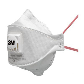 3M Aura 9332+ Респиратор, защита уровня FFP3, с клапаном, 1 шт.