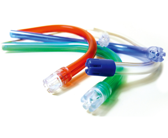 Dochem ComEva Слюноотсосы прозрачные с прозрачными съемными колпачками, 100 шт., изображение 2