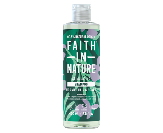 Faith in Nature Натуральный шампунь с розмарином, 400 мл