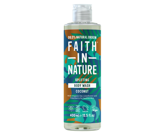 Faith in Nature Натуральный гель для душа с кокосом, 400 мл