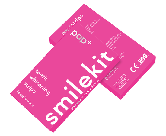 SmileKit PAP+ Отбеливающие полоски для зубов, 28 шт./14 пар, изображение 2
