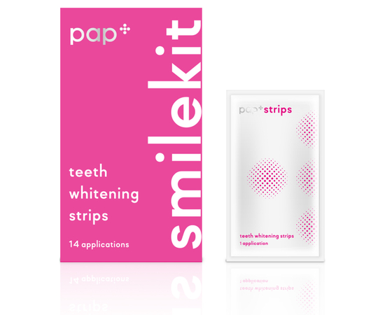 SmileKit PAP+ Отбеливающие полоски для зубов, 28 шт./14 пар, изображение 3