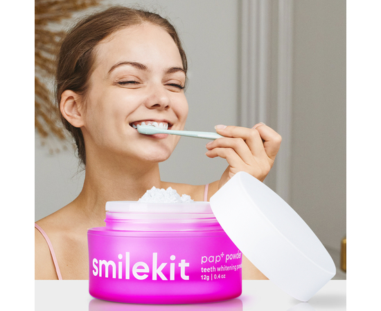 SmileKit PAP+ Отбеливающая пудра для зубов, 12 г, изображение 5