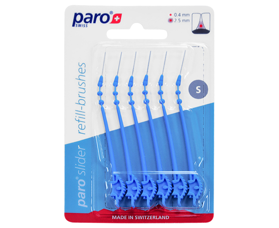 Акція! paro® slider Змінні міжзубні щітки розмір S, 6 шт.